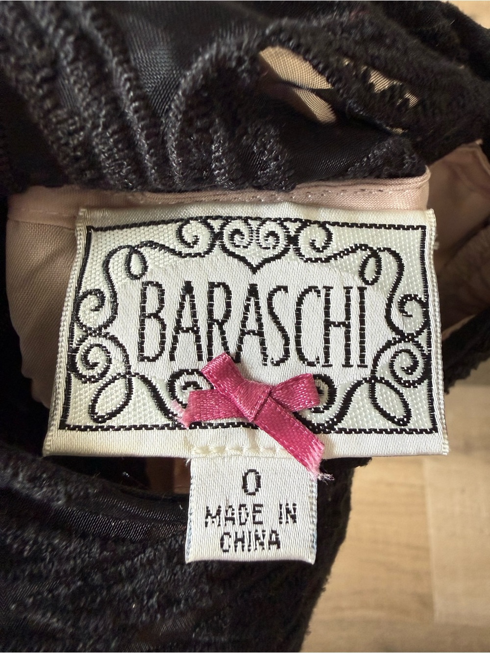 Yoana Baraschi x Anthropologie Black Lace Silk Blend Cocktail Dress - US 0 - Picture 4 of 5